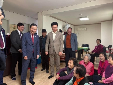 [다이빙 대사의 한중교류] 다이빙 주한 중국대사, 춘절 맞아 서울 대림동 찾아 교포 격려