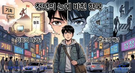 [청년의 시선⓵] 청년의 눈에 비친 한국, 기회의 나라인가 구조의 벽인가