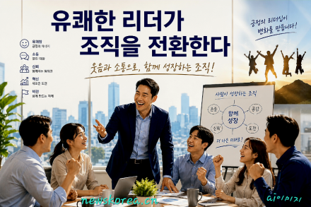 [한중연합일보] 유쾌한 리더가 조직을 전환한다