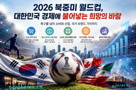 [대한기자신문] 2026 북중미 월드컵, 대한민국 경제에 불어넣는 희망의 바람